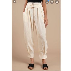 Free People Ivory Harem Balloon Trouser Pants